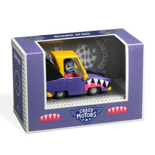DJECO TOYS AND GAMES CRAZY MOTORS SHARK NGO