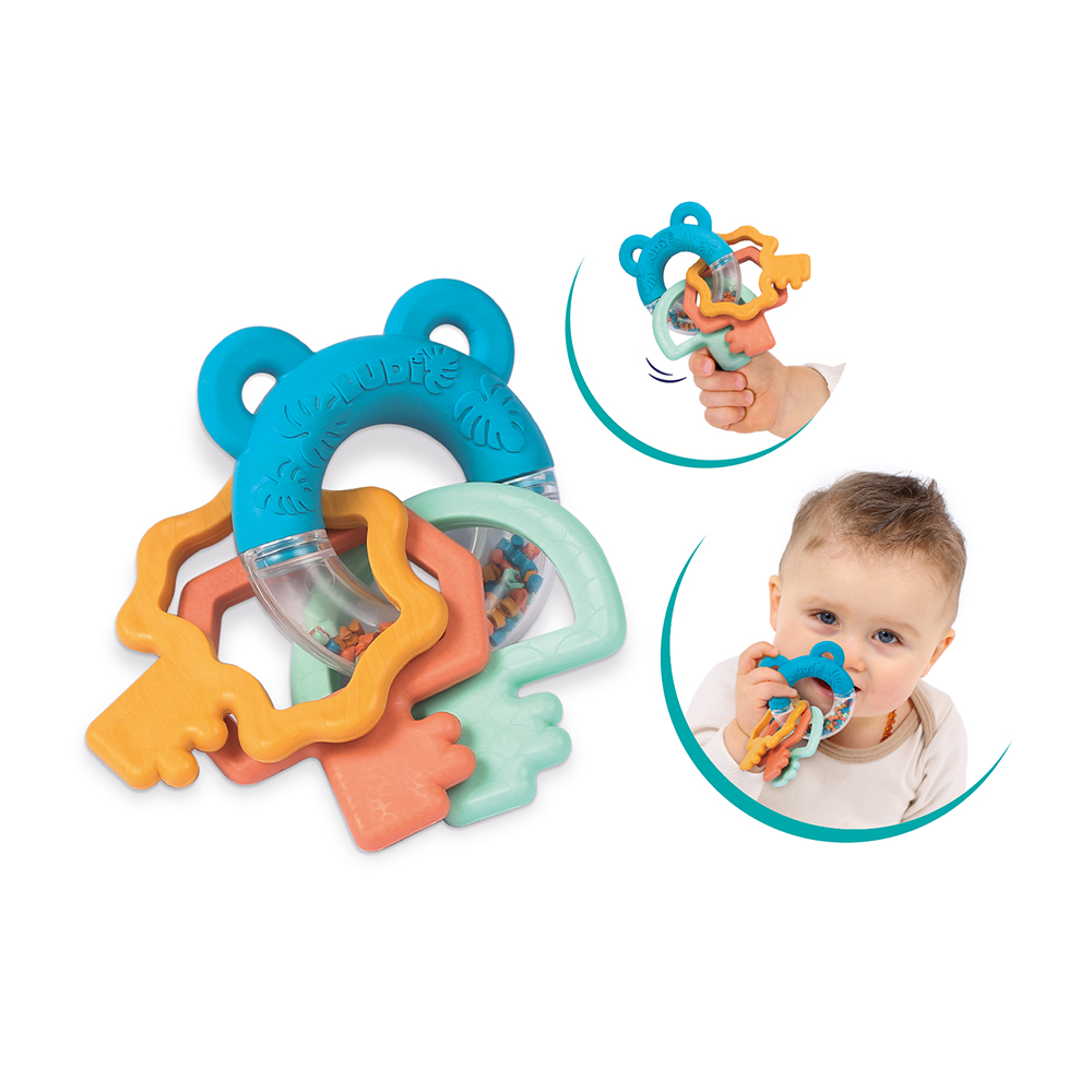 LUDI KEY TEETHING RING KEYS (MADE IN FRANCE)