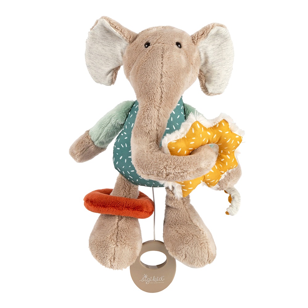 SIGIKID ACTIVITY ELEPHANT, YELLOW