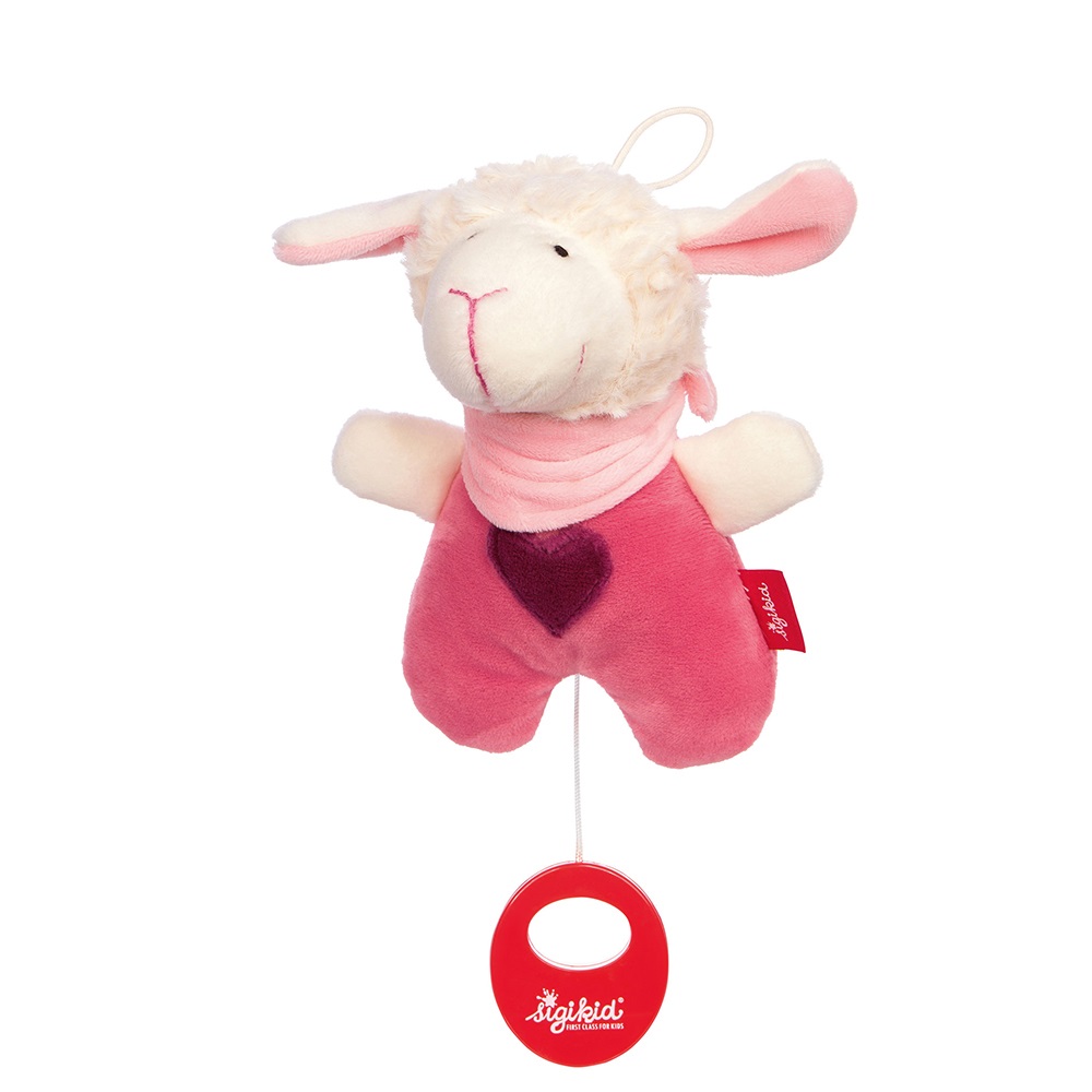 SIGIKID MINI MUSICAL SHEEP, YELLOW