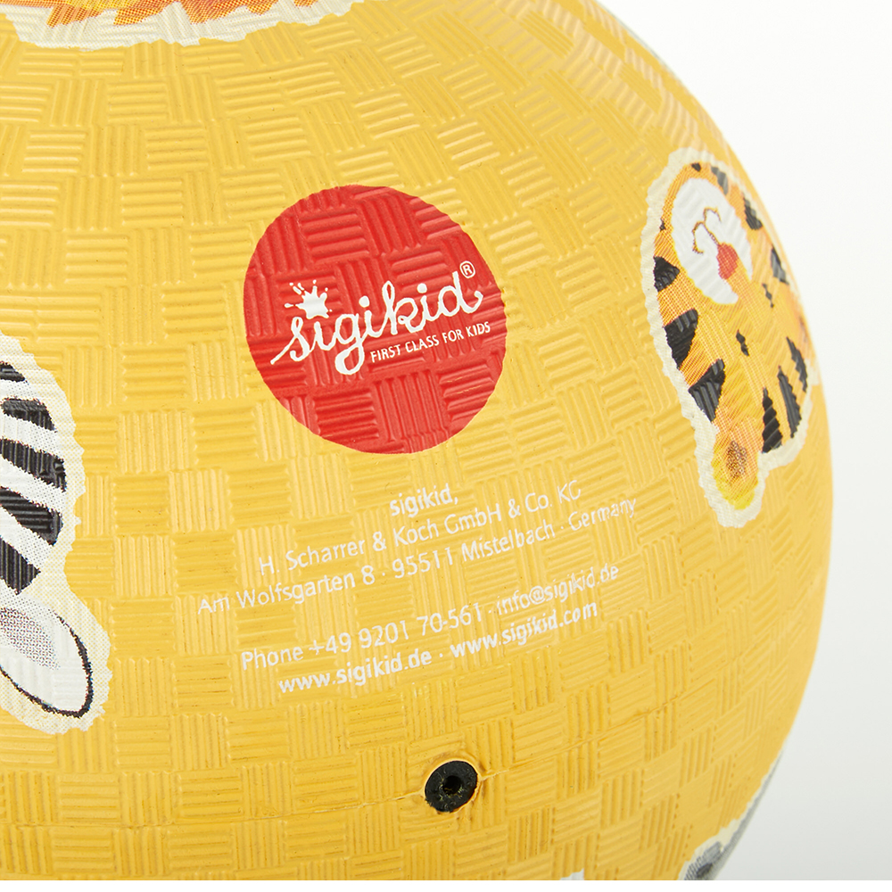 SIGIKID NATURAL RUBBERBALL ZOO