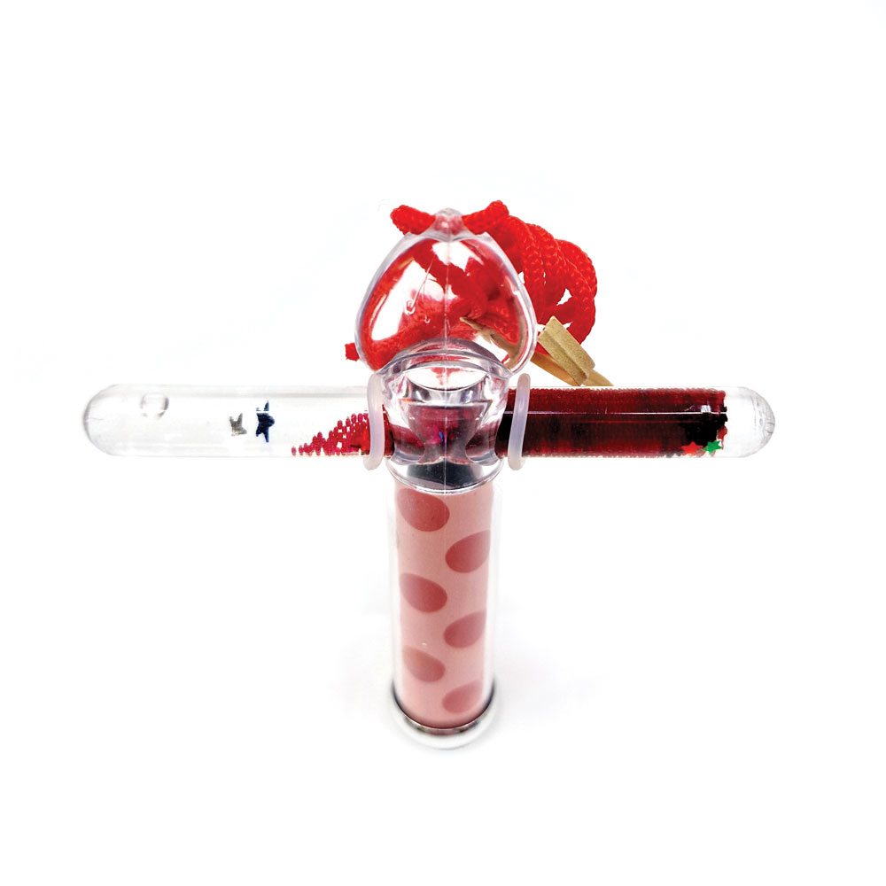 SVOORA MINI LIQUID STICK KALEIDOSCOPE GROOVY RED DOTS 10 CM