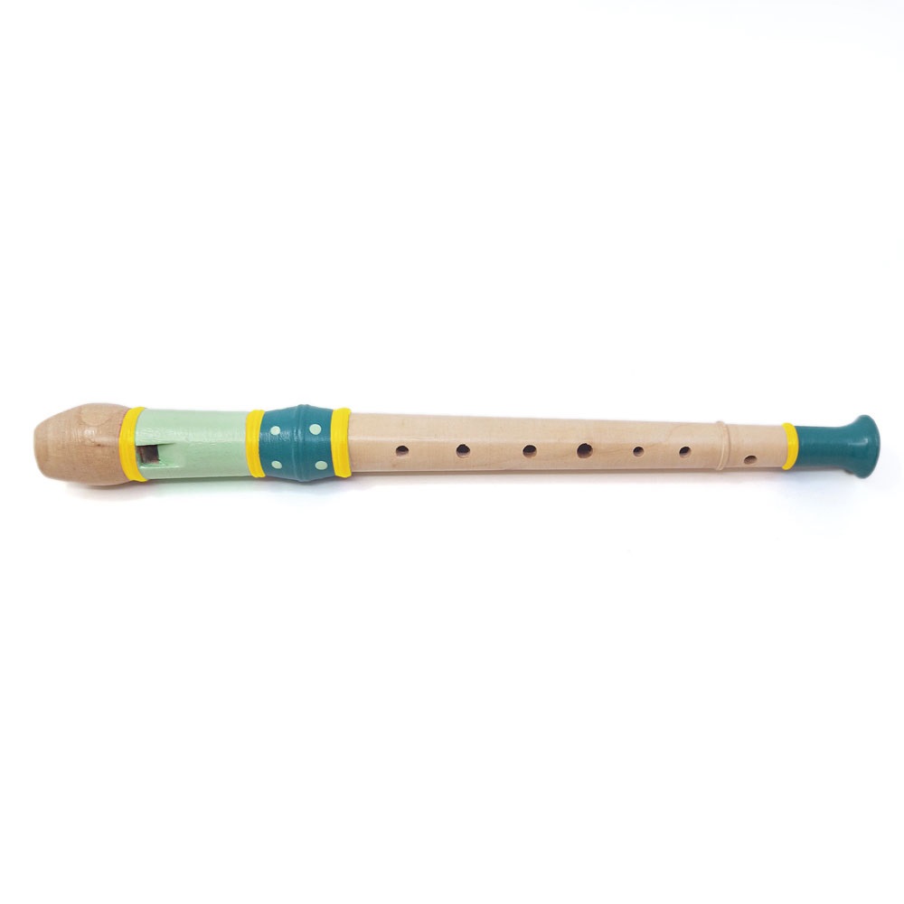 SVOORA WOODEN FLUTE PEACOCK BLUE
