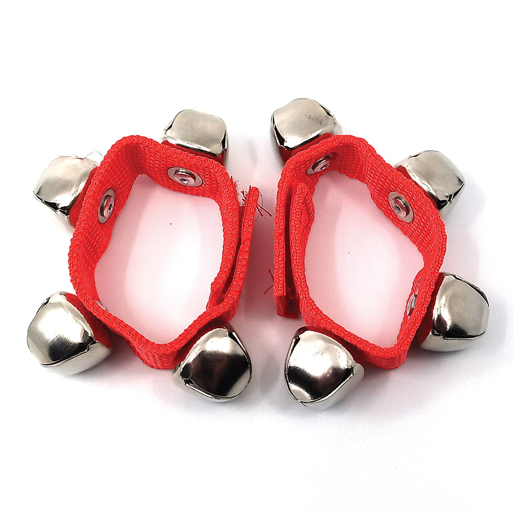 WRIST - ANKLE BELLS RED
