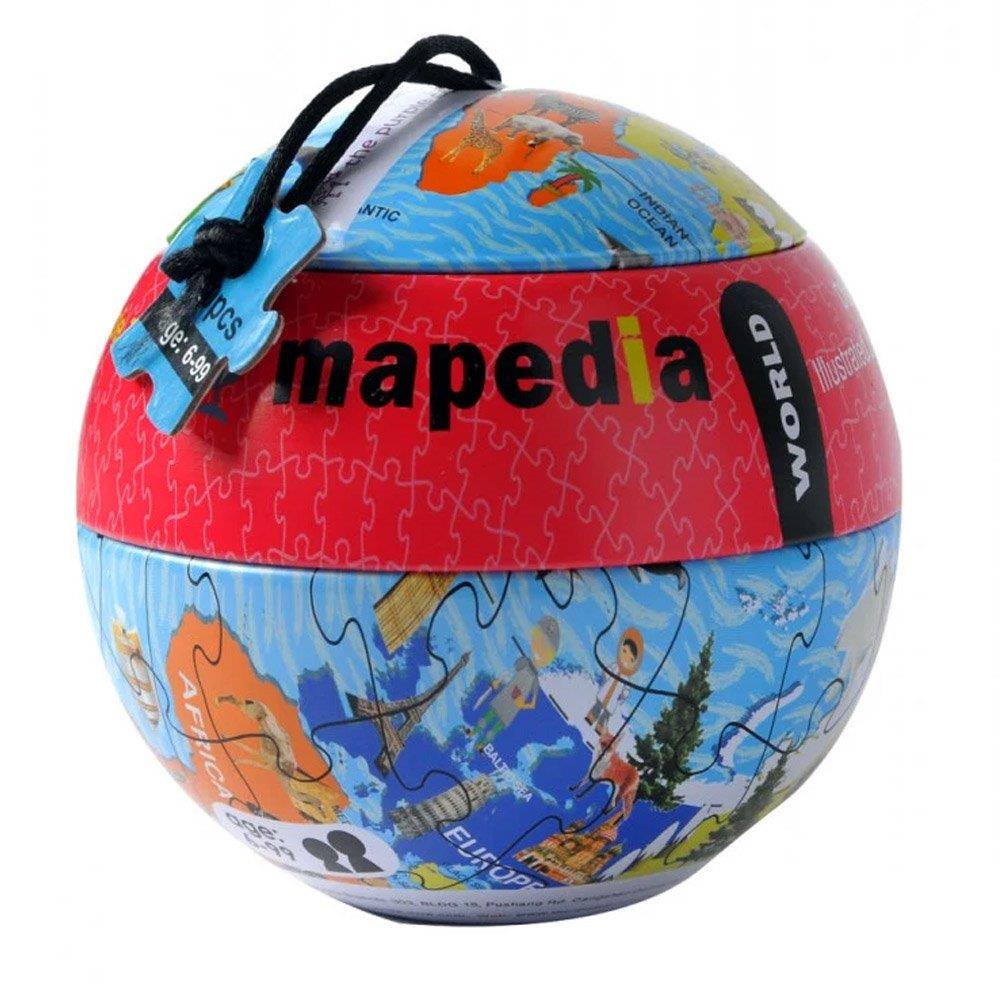 Mapedia - illustrated map puzzles 'World map'