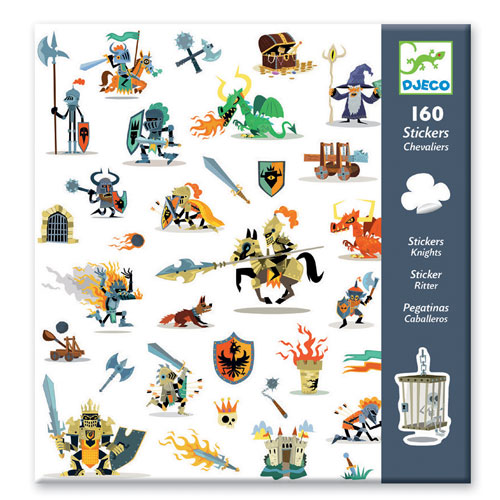 Djeco Small gift - Stickers Knights