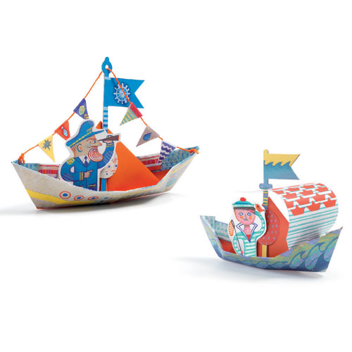 Djeco Small gift - Origami Floating boats