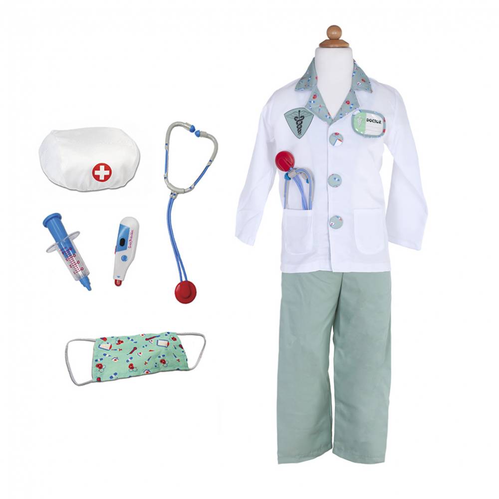 DOCTOR UNIFORM WITH ACCESSORIES 5-6