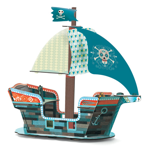Djeco Pirate boat 3D