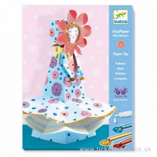 Design For older children - Arty paper Miss Blossom