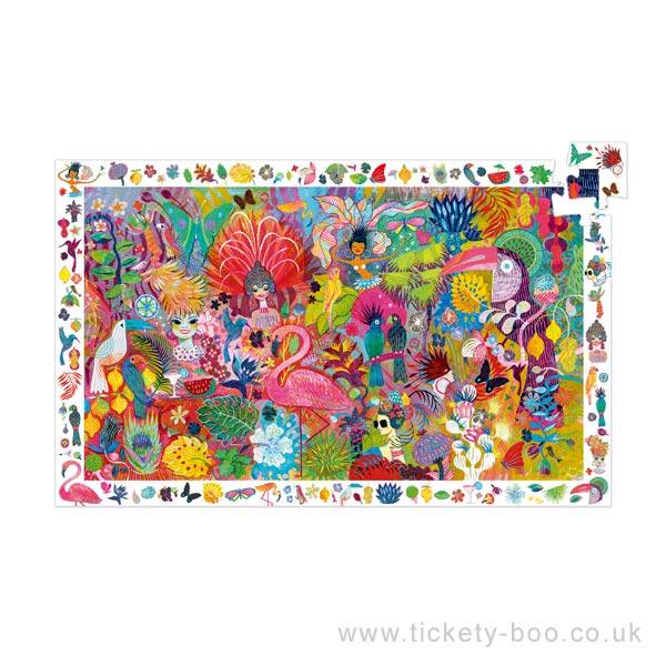 Rio Carnival Observation Puzzle by Djeco