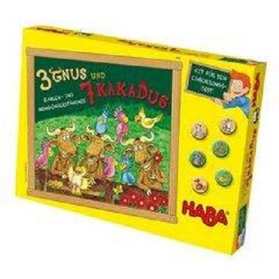 Haba board game Fit fur den Einschulungstest - 3 Gnus und 7 Kakadus