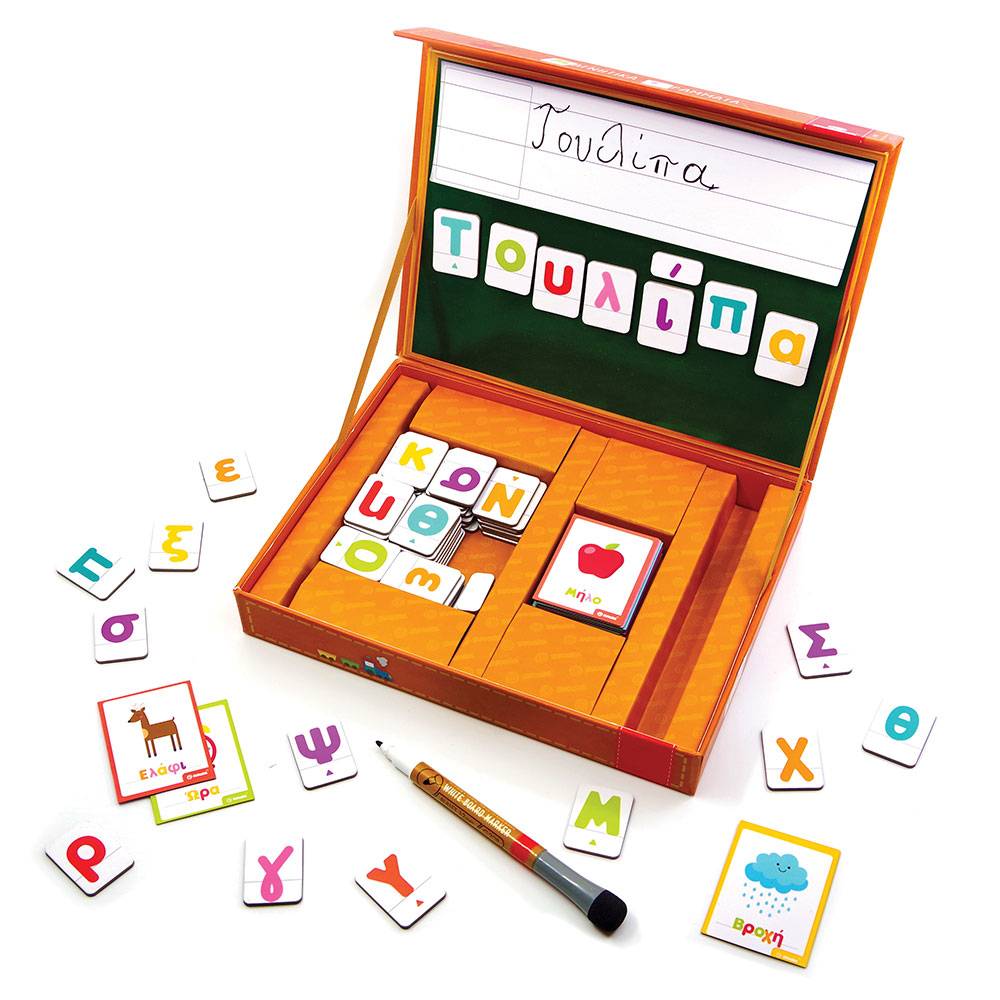 SVOORA GREEK MAGNETIC SET PLAY WITH THE WORDS & LEARN THE LETTERS
