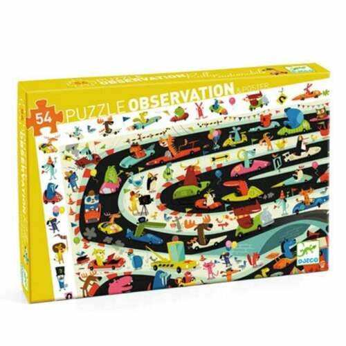 Observation Puzzle 54pc Car Rally