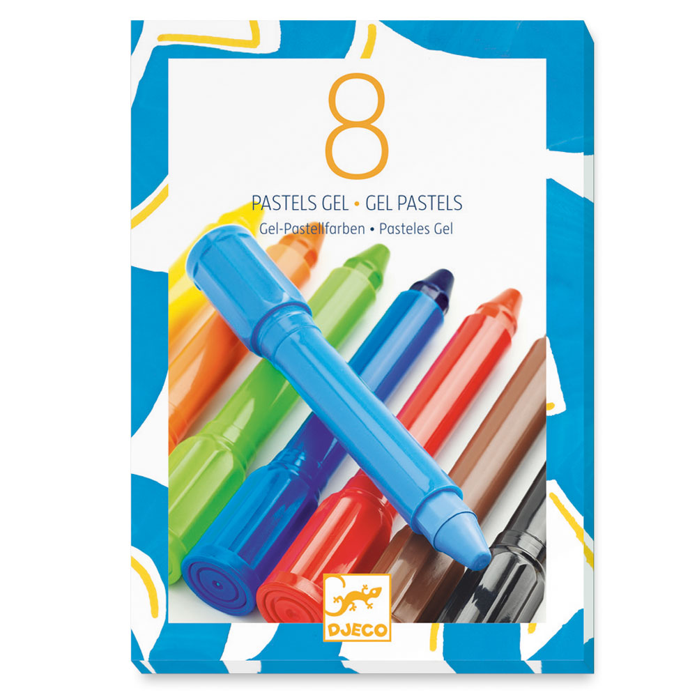 Djeco The colours - For older children 8 gel pastels - classic colours