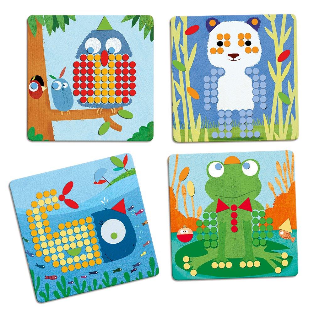Djeco Mosaico Rigolo Educational games